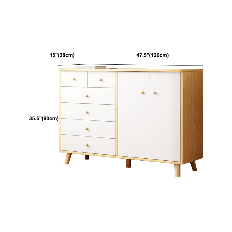 Contemporary Storage Chest Dresser Wooden Storage Chest for Bedroom