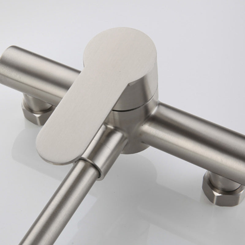 Contemporary 2-Function Kitchen Faucet 1-Handle Faucet with Stainless Steel