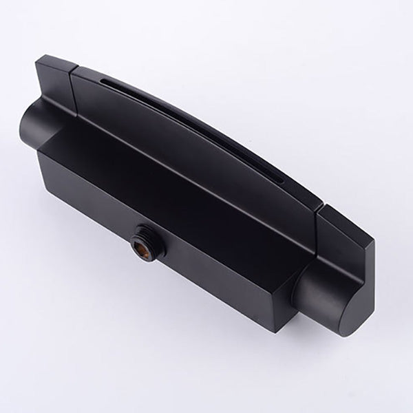 Wall Mount Tub Faucet One Handle Waterfall Tub Spout Trim with Knob