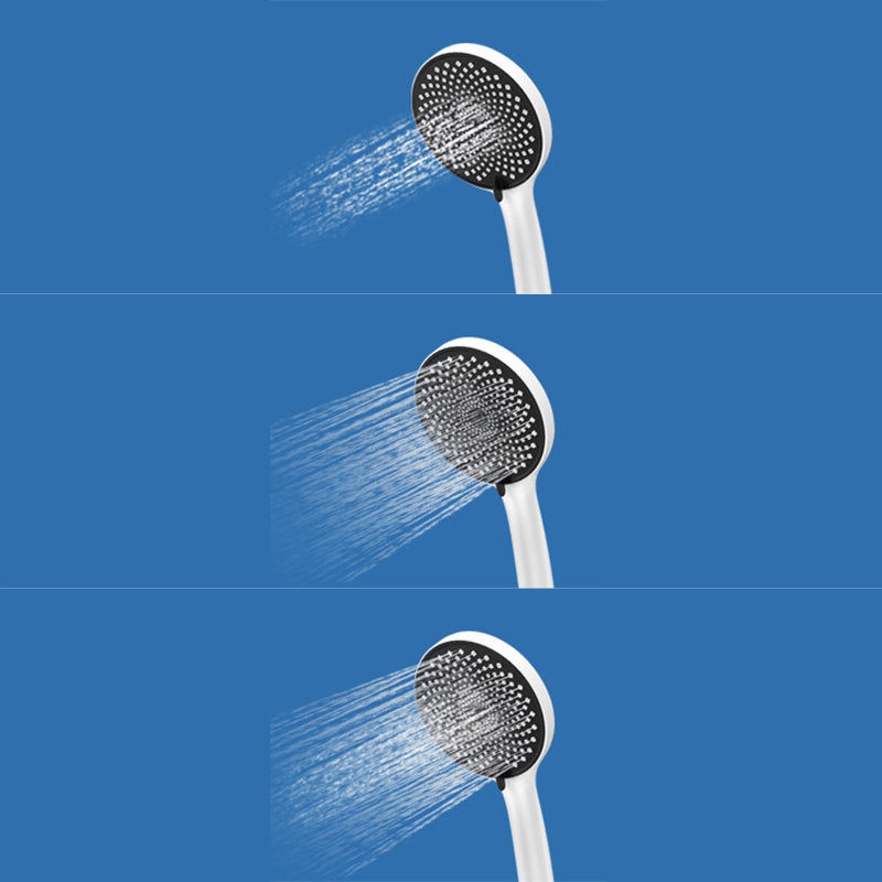 Modern Shower System Wall Mounted Spot Resist Round Shower System with Hand Shower