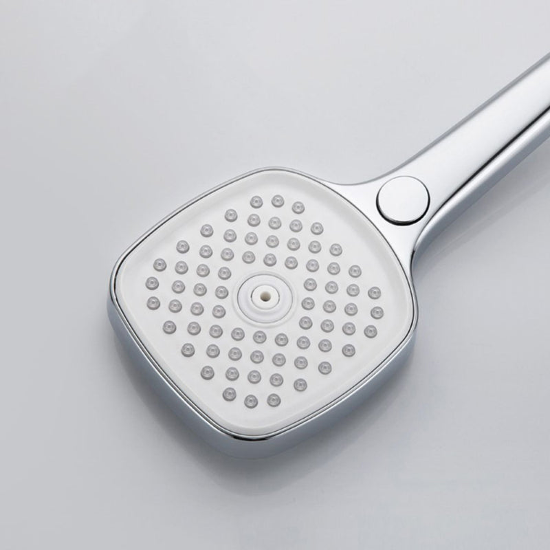 Wall Mounted Swivel Shower Trim Brass 2 Shower Heads Shower Set