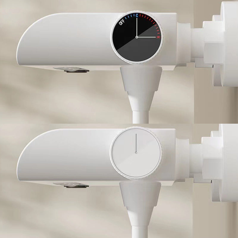 Modern Square Swivel Shower Metal Shower Head Shower Faucet on Wall