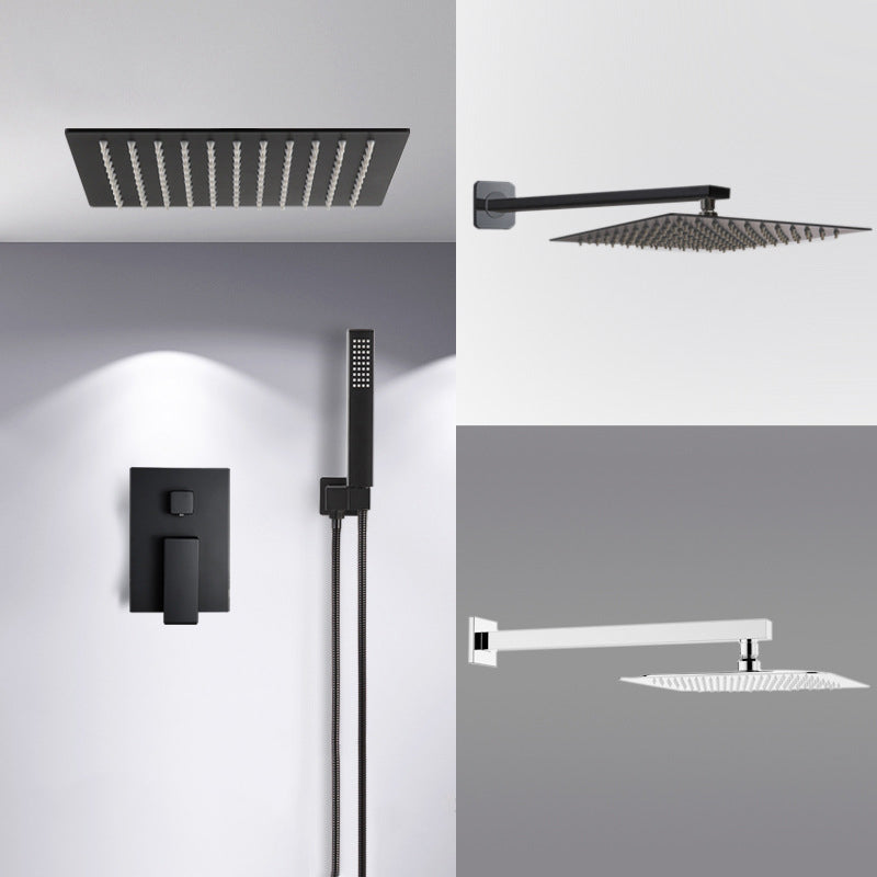 Modern Style Shower System Ceiling Mounted Spot Resist Handle Lever Shower System
