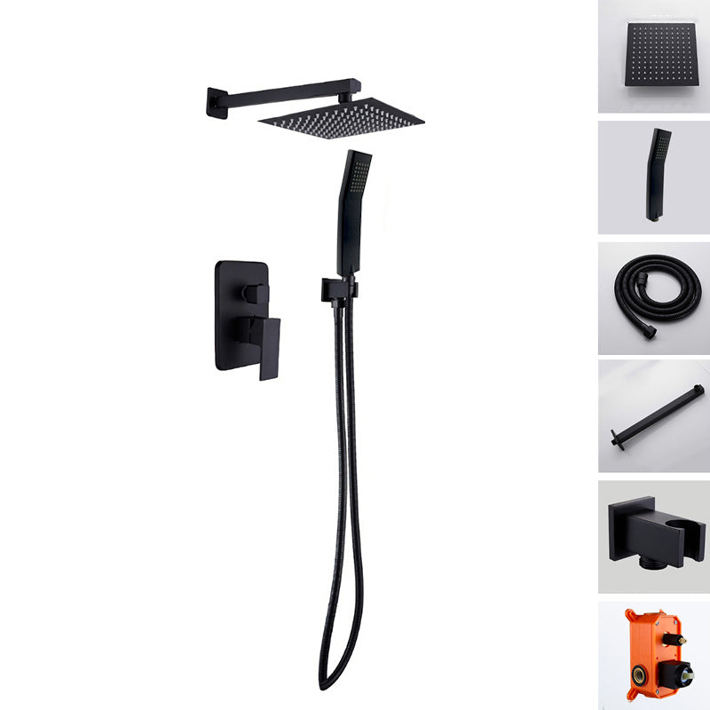 Modern Style Shower System Ceiling Mounted Spot Resist Handle Lever Shower System