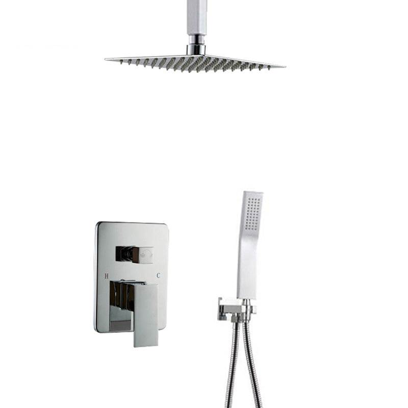 Modern Style Shower System Ceiling Mounted Spot Resist Handle Lever Shower System