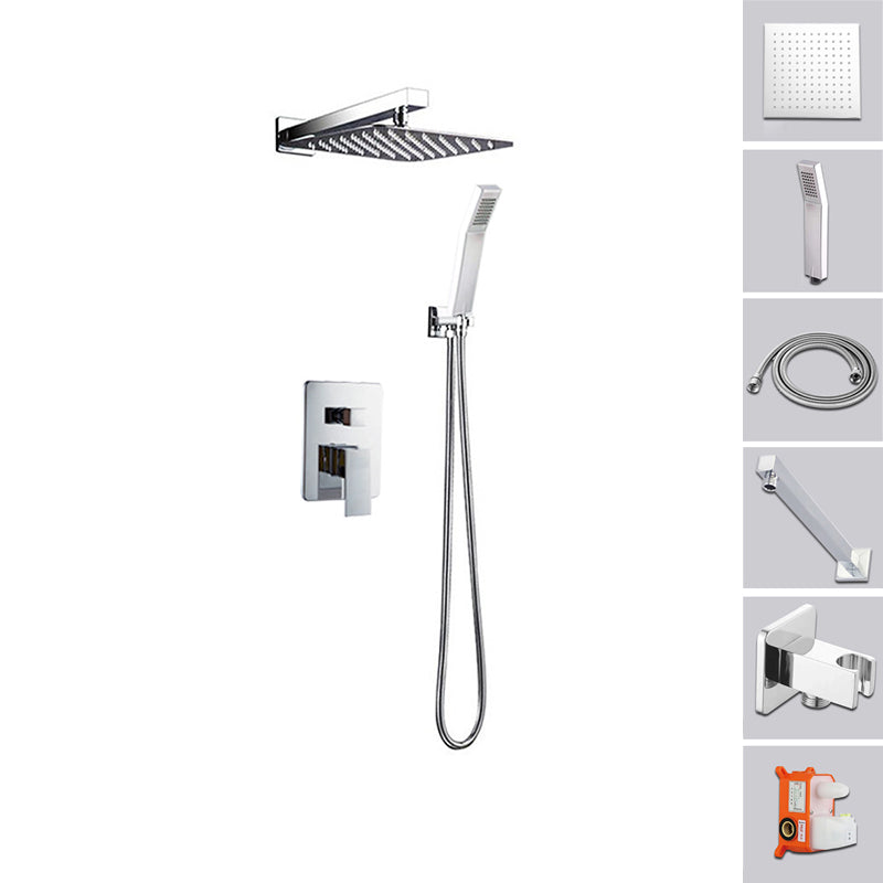 Modern Style Shower System Ceiling Mounted Spot Resist Handle Lever Shower System