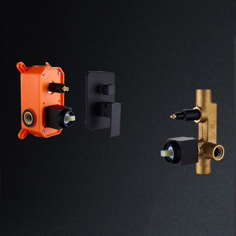 Modern Style Shower System Ceiling Mounted Spot Resist Handle Lever Shower System