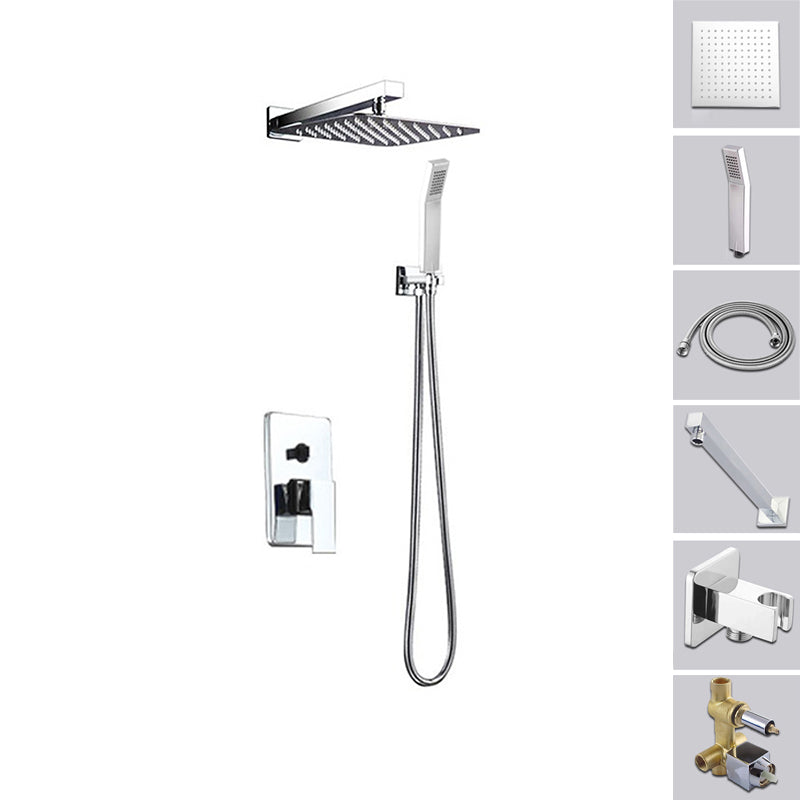Modern Style Shower System Ceiling Mounted Spot Resist Handle Lever Shower System