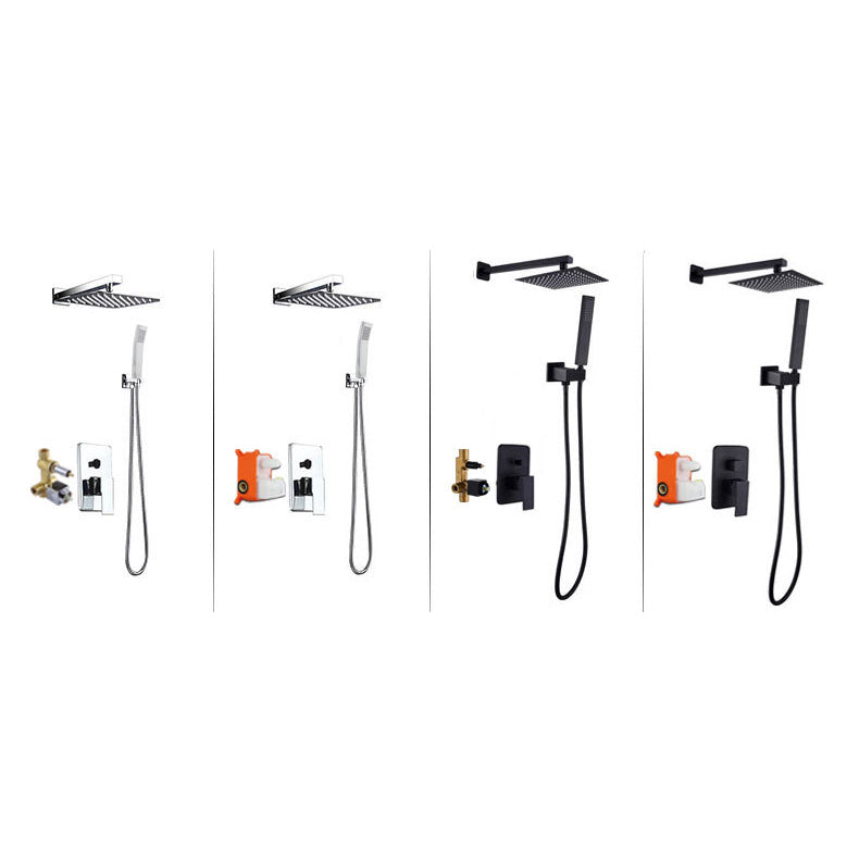 Modern Style Shower System Ceiling Mounted Spot Resist Handle Lever Shower System