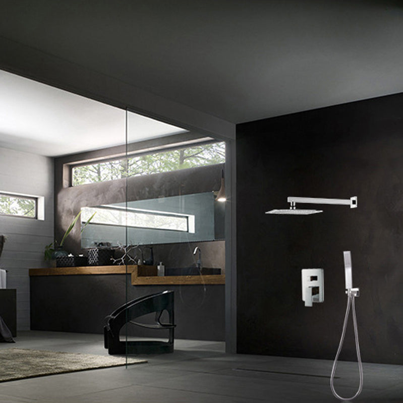 Modern Style Shower System Ceiling Mounted Spot Resist Handle Lever Shower System