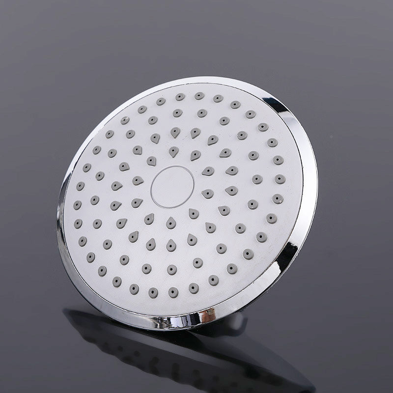 Round Shape Shower Head Modern Swivel Wall Mounted Fixed Shower Head