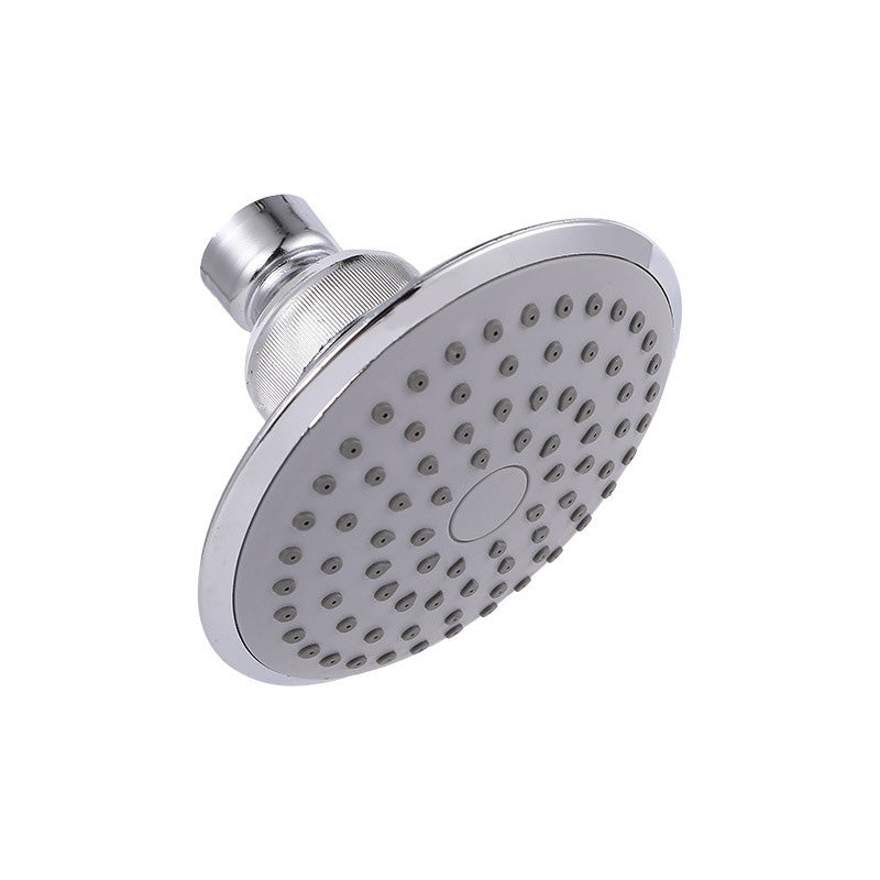 Round Shape Shower Head Modern Swivel Wall Mounted Fixed Shower Head