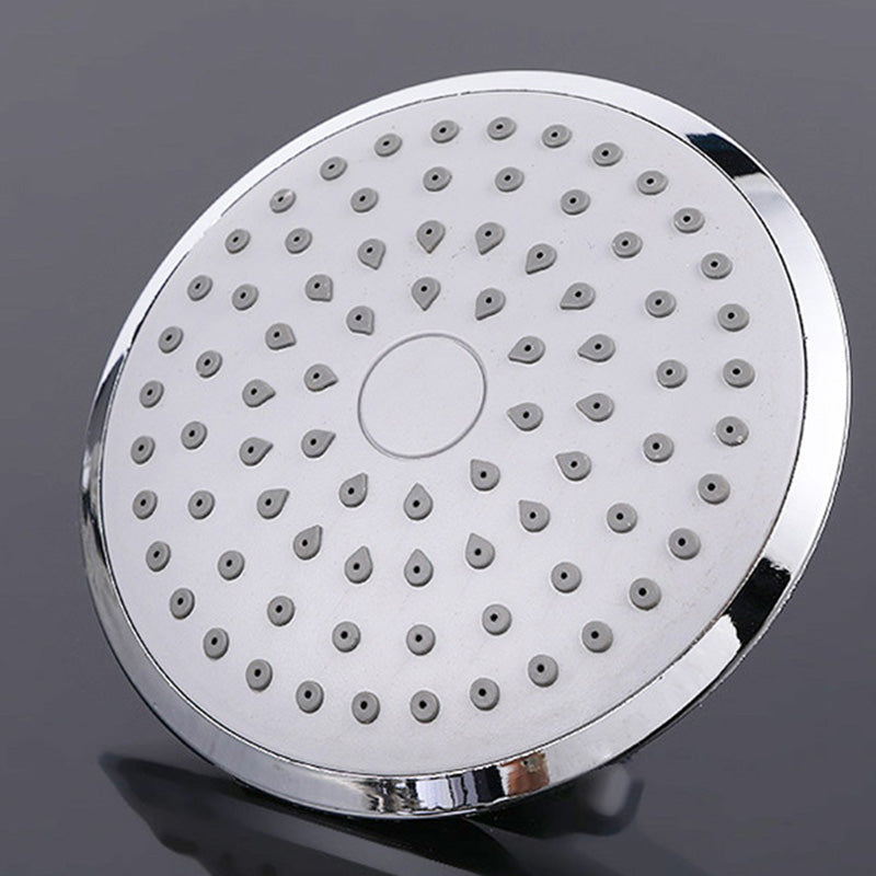 Round Shape Shower Head Modern Swivel Wall Mounted Fixed Shower Head