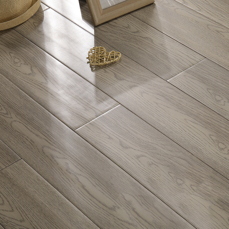 Classic E0 Natural Solid Wood Laminate Flooring, Click-Lock, Waterproof