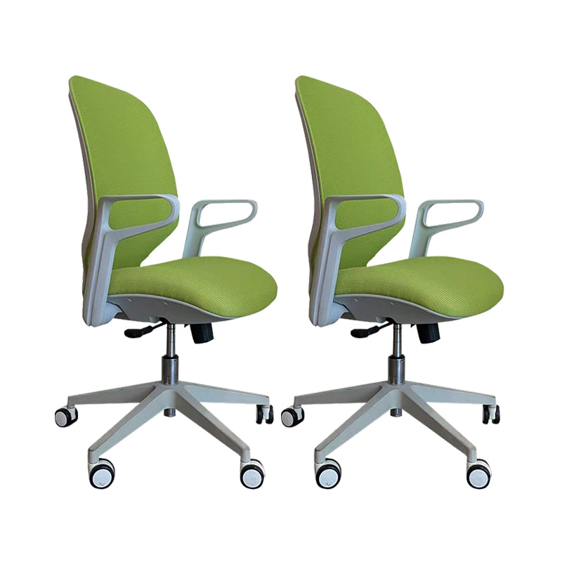 Contemporary Adjustable Microfiber Swivel Chair Conference High Back Office Chair