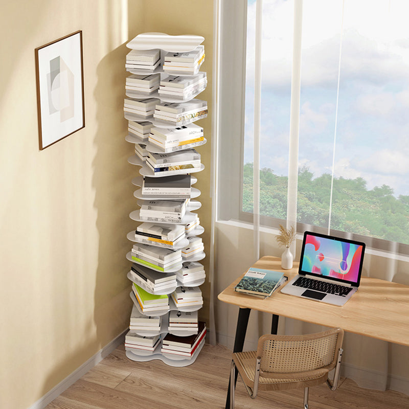 Urban Open Bookcase Metal Vertical Bookshelf for Living Room