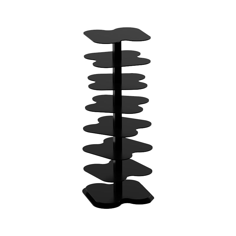 Urban Open Bookcase Metal Vertical Bookshelf for Living Room