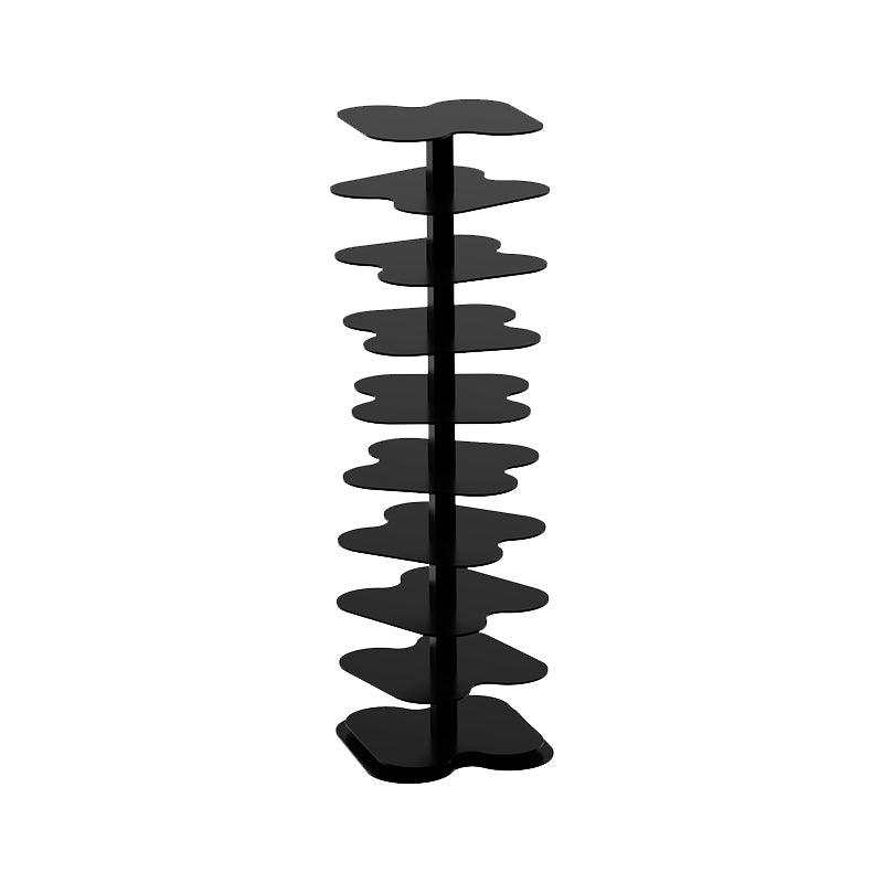 Urban Open Bookcase Metal Vertical Bookshelf for Living Room