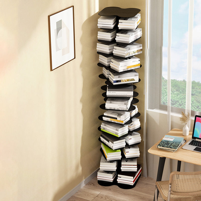 Urban Open Bookcase Metal Vertical Bookshelf for Living Room