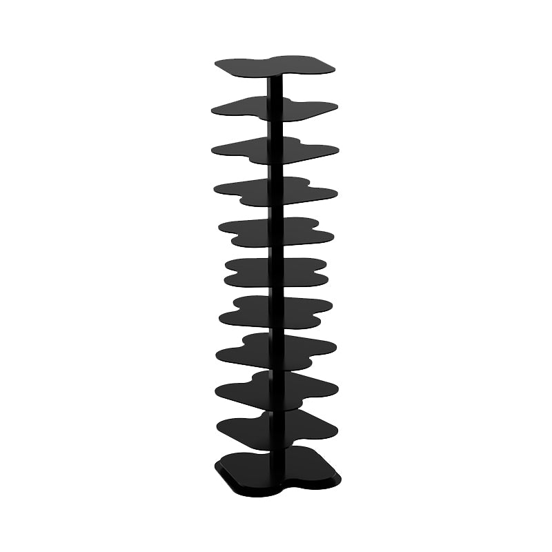 Urban Open Bookcase Metal Vertical Bookshelf for Living Room
