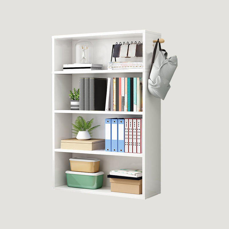 Contemporary Wood Bookshelf Standard Shelf Bookcase for Home Office