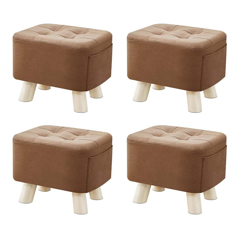 Modern Rectangle Standard Scratch Resistant Pure Color Standard for Living Room