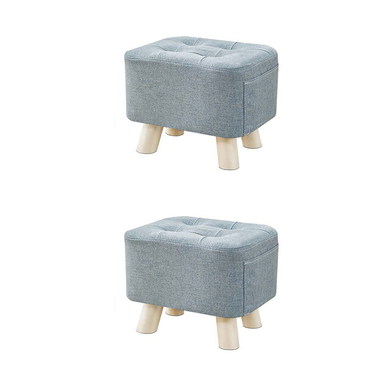 Modern Rectangle Standard Scratch Resistant Pure Color Standard for Living Room