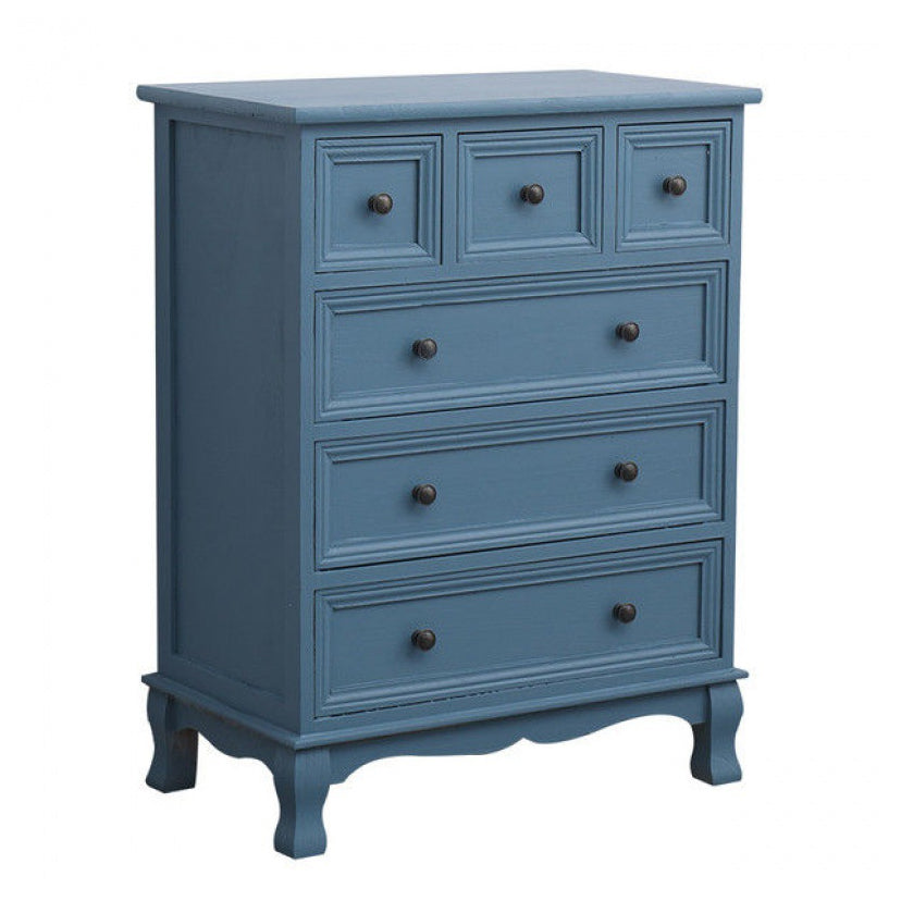 Nautical Bedroom Storage Chest Solid Wood Chest with Drawers