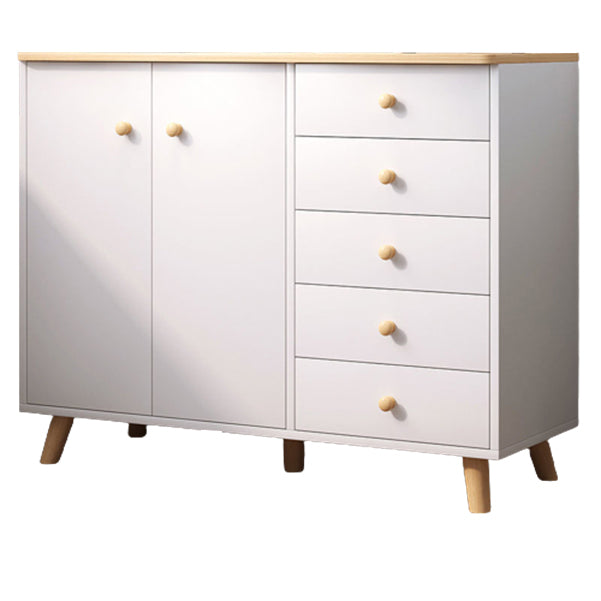 Contemporary Combo Dresser Solid Wood Bachelor's Chest for Home