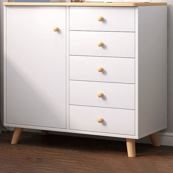 Contemporary Combo Dresser Solid Wood Bachelor's Chest for Home