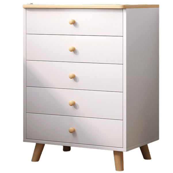 Contemporary Combo Dresser Solid Wood Bachelor's Chest for Home