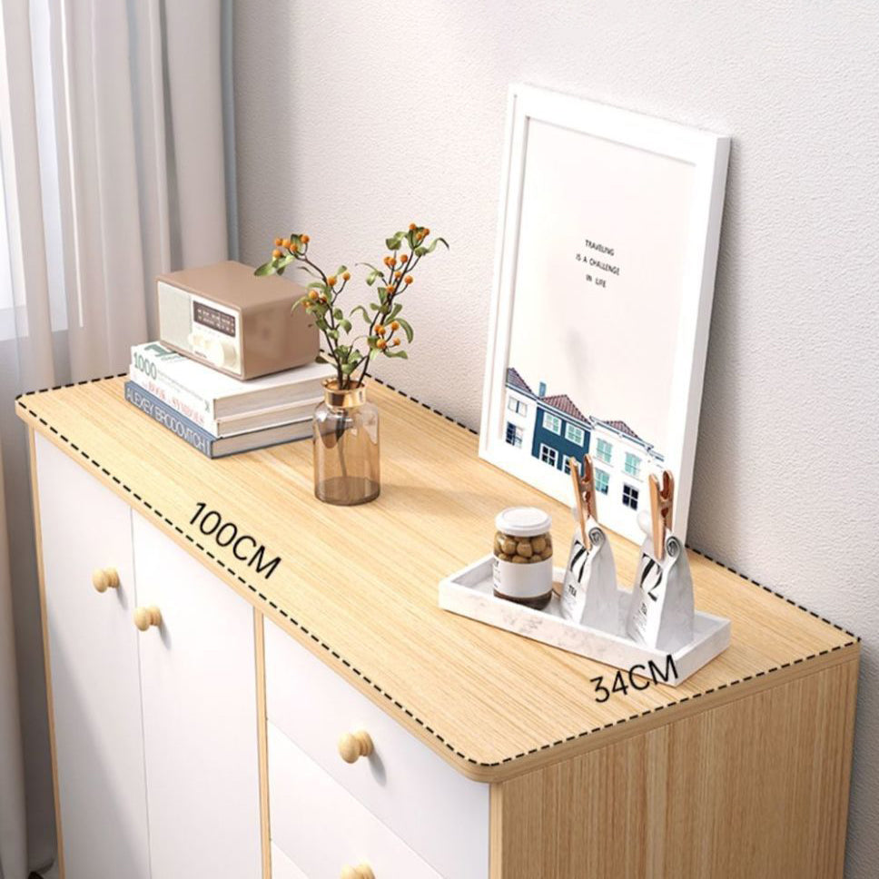 Contemporary Combo Dresser Solid Wood Bachelor's Chest for Home