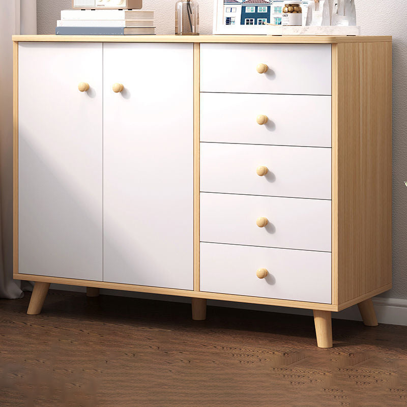 Contemporary Combo Dresser Solid Wood Bachelor's Chest for Home