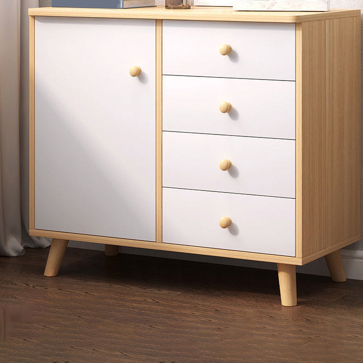 Contemporary Combo Dresser Solid Wood Bachelor's Chest for Home