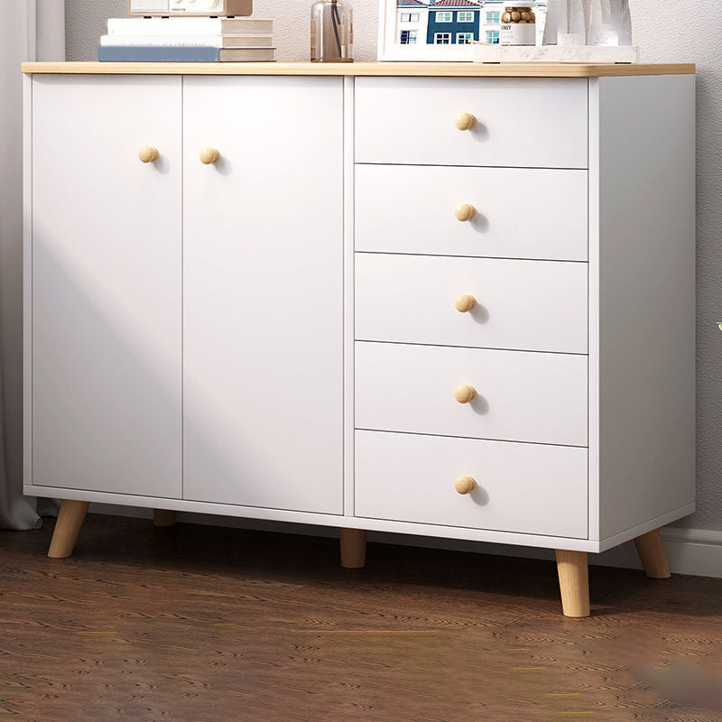 Contemporary Combo Dresser Solid Wood Bachelor's Chest for Home