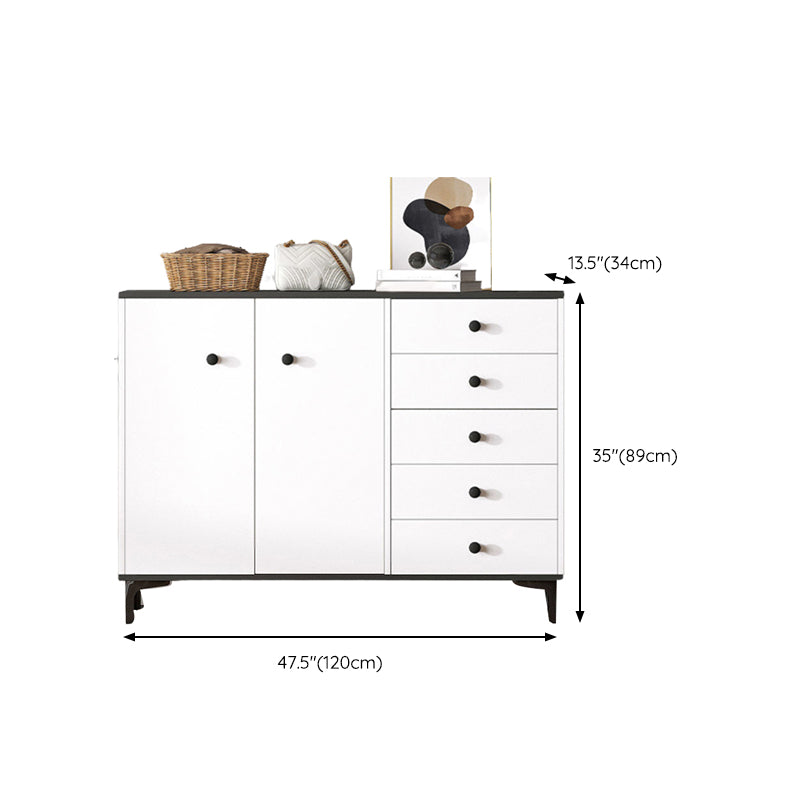 Contemporary Combo Dresser Solid Wood Bachelor's Chest for Home