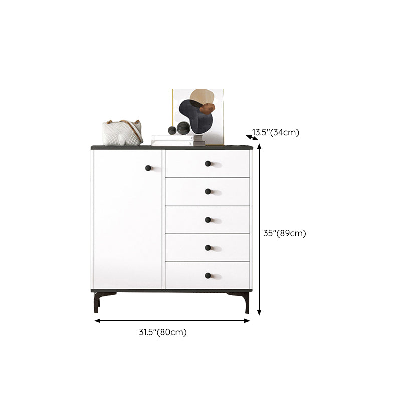Contemporary Combo Dresser Solid Wood Bachelor's Chest for Home