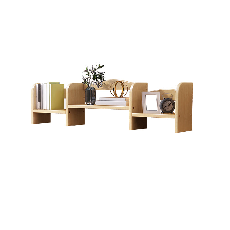 10.5" W Bookshelf Modern Wooden Geometric Bookcase for Home Office