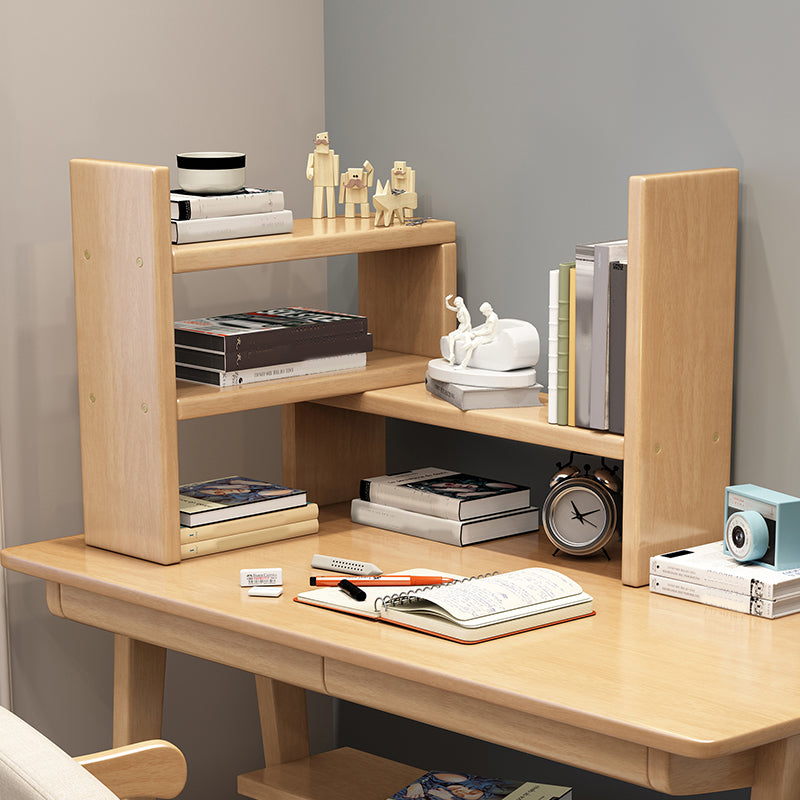 10.5" W Bookshelf Modern Wooden Geometric Bookcase for Home Office