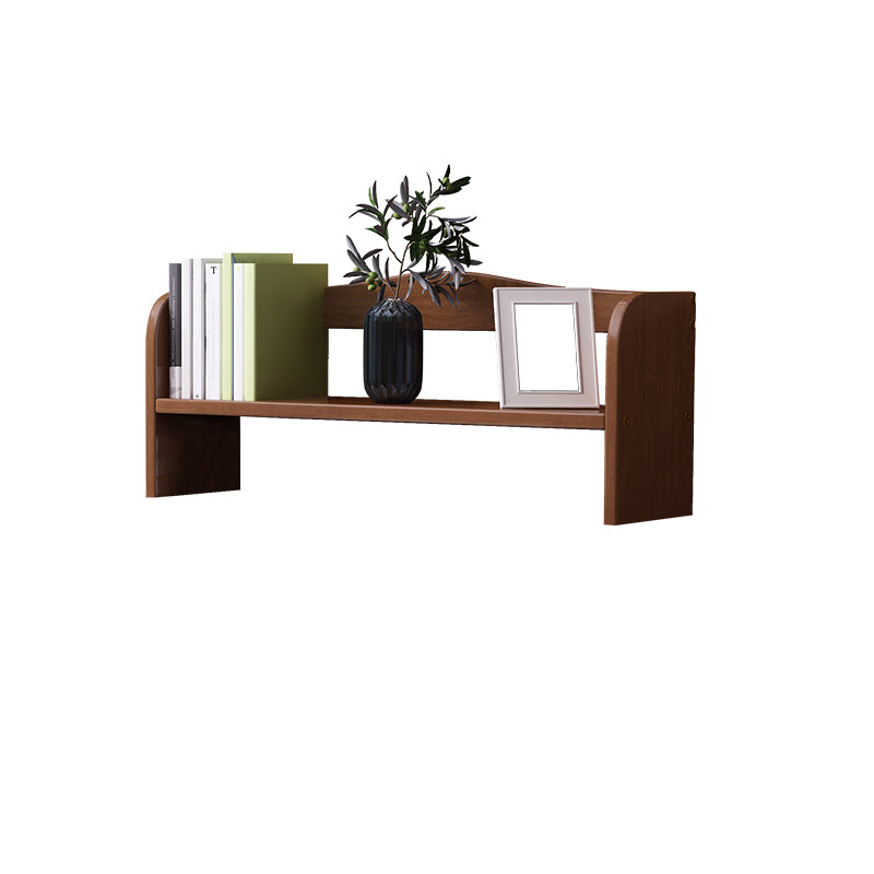 10.5" W Bookshelf Modern Wooden Geometric Bookcase for Home Office