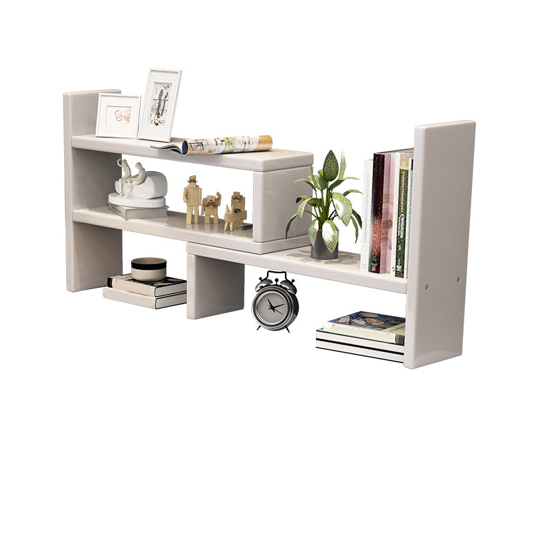 10.5" W Bookshelf Modern Wooden Geometric Bookcase for Home Office