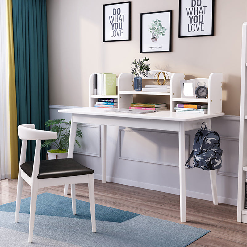 10.5" W Bookshelf Modern Wooden Geometric Bookcase for Home Office