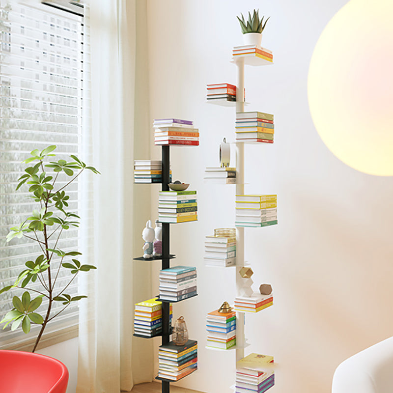 12" Wide Contemporary Shelf Bookcase Open Shelves Included Bookcase