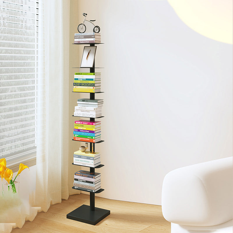12" Wide Contemporary Shelf Bookcase Open Shelves Included Bookcase