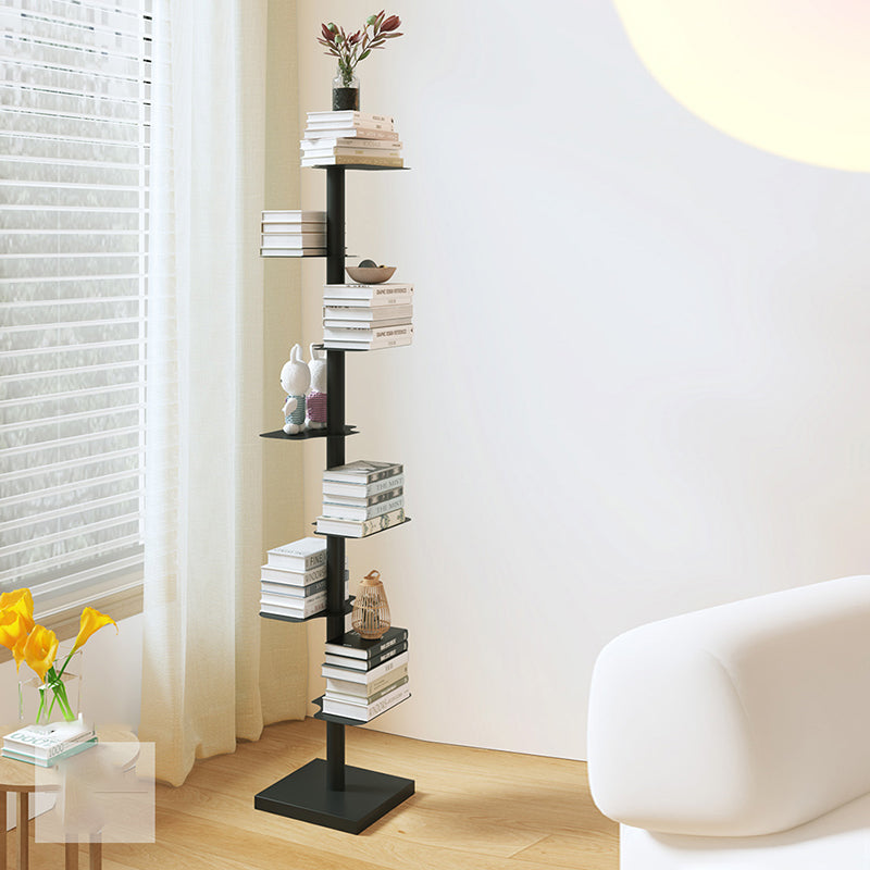 12" Wide Contemporary Shelf Bookcase Open Shelves Included Bookcase