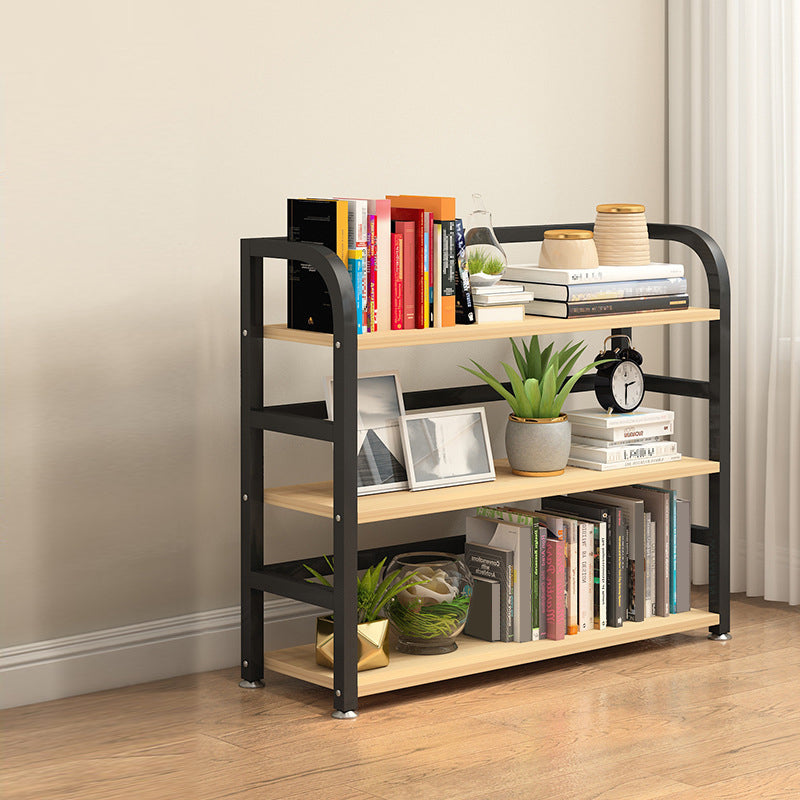 Metal Open Shelf Bookcase Shelves Included Etagere Bookshelf for Study Room