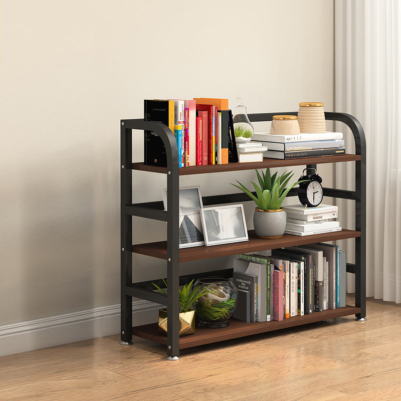 Metal Open Shelf Bookcase Shelves Included Etagere Bookshelf for Study Room