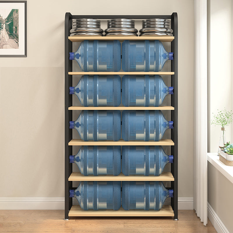 Metal Open Shelf Bookcase Shelves Included Etagere Bookshelf for Study Room