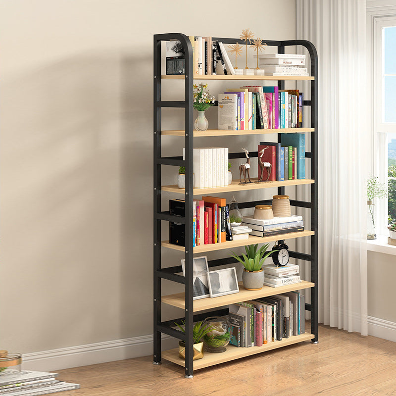 Metal Open Shelf Bookcase Shelves Included Etagere Bookshelf for Study Room