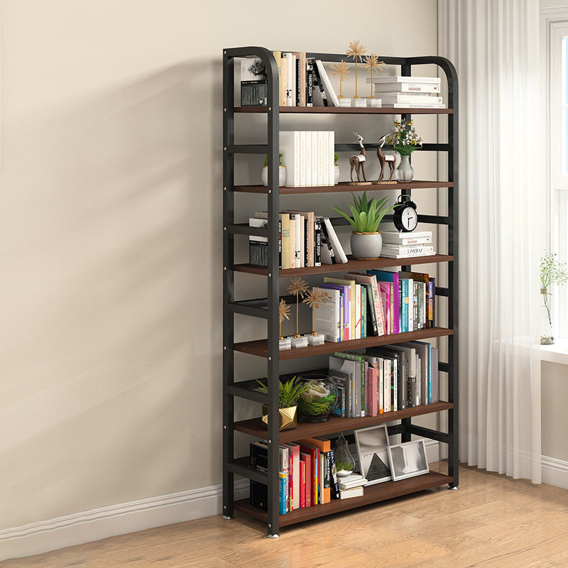Metal Open Shelf Bookcase Shelves Included Etagere Bookshelf for Study Room